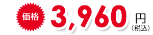3,960円(税込)